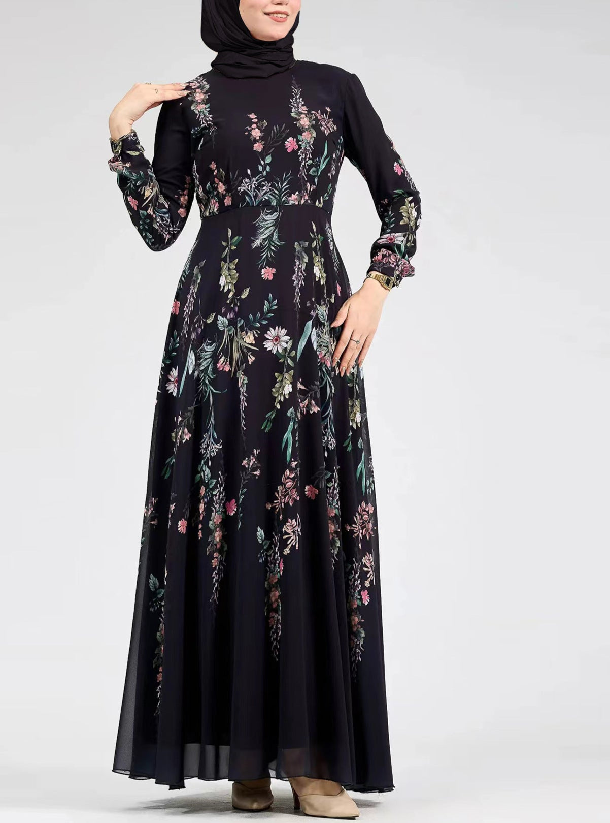 Layali Floral Dress