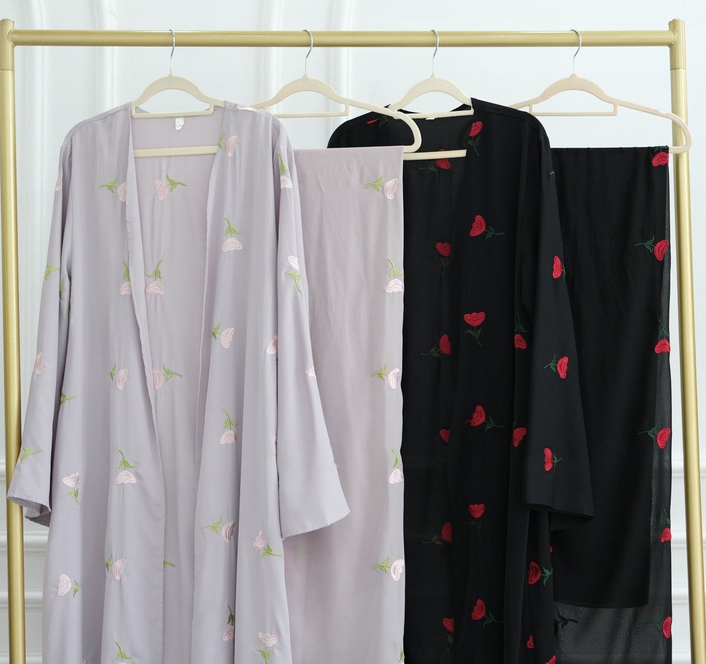 Marwa Floral Abaya & Hijab
