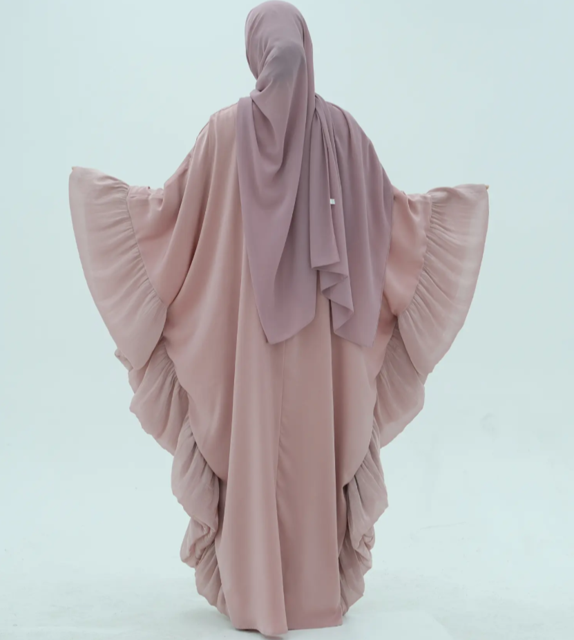 Amiha Frill Butterlfy Abaya