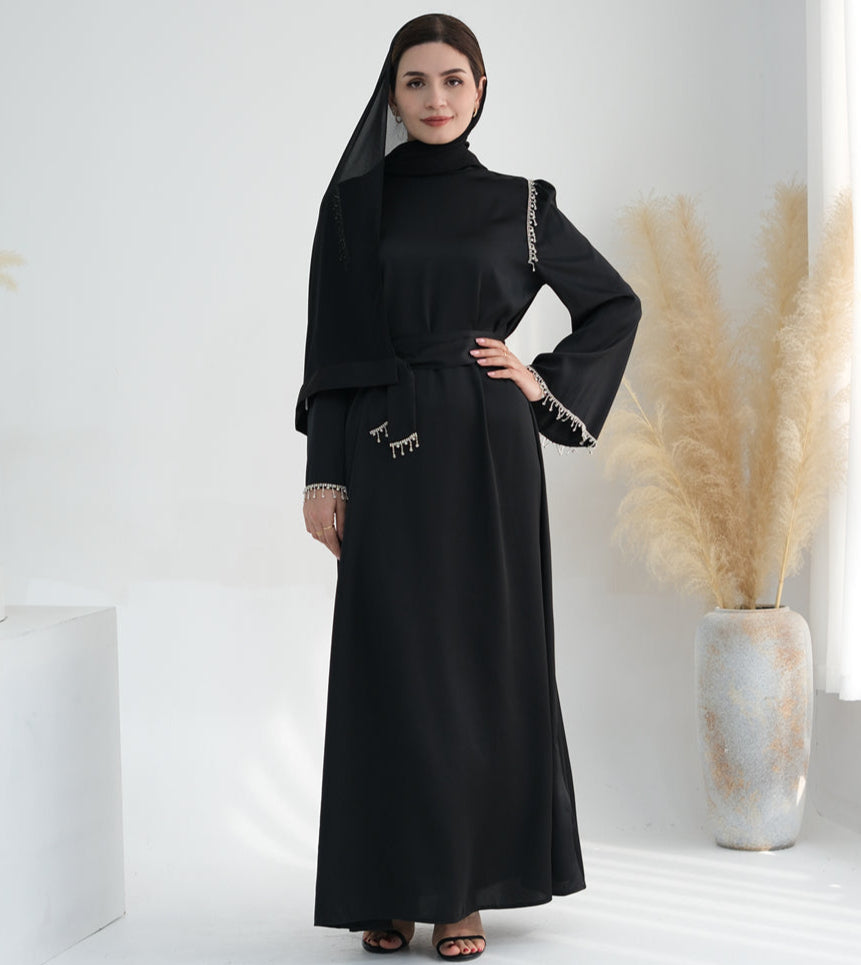 Afeera Crystal Abaya