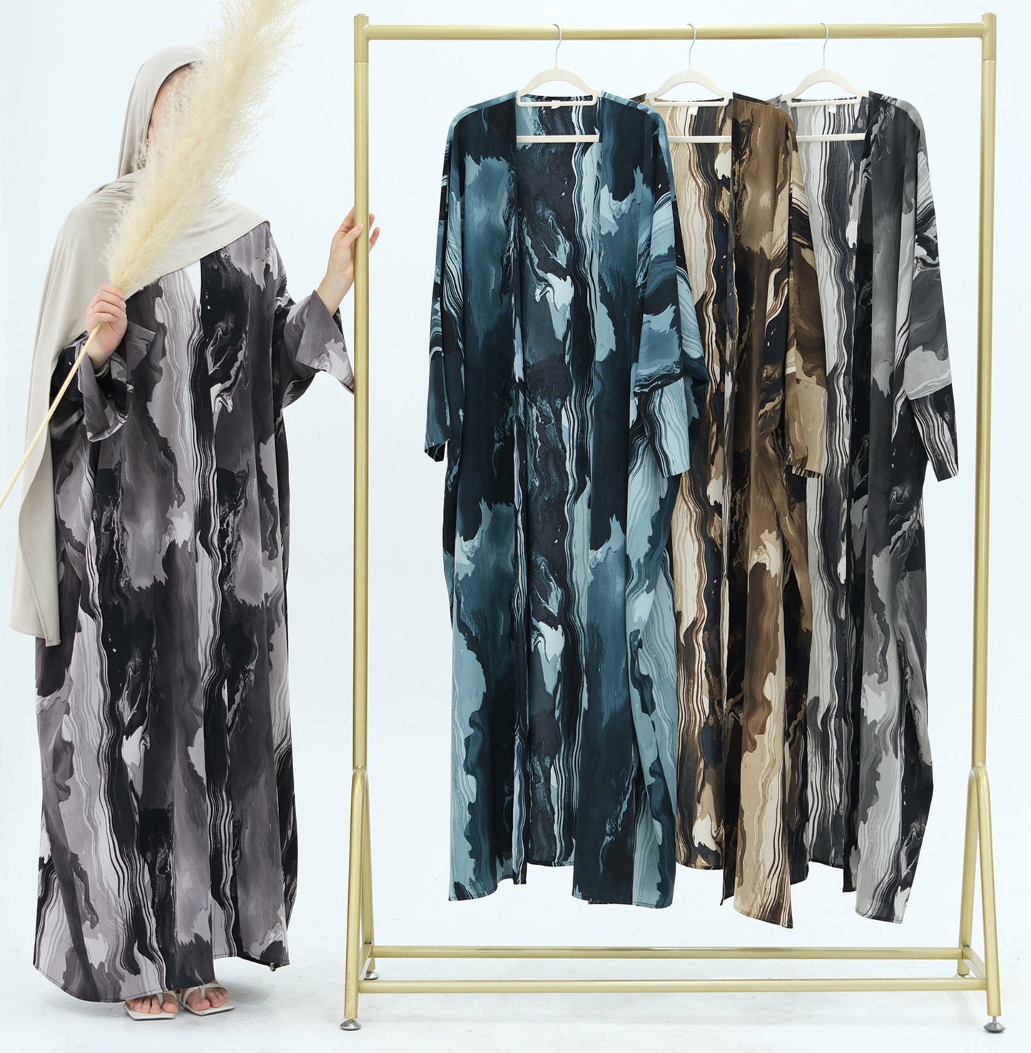 Marbella Chiffon Abaya