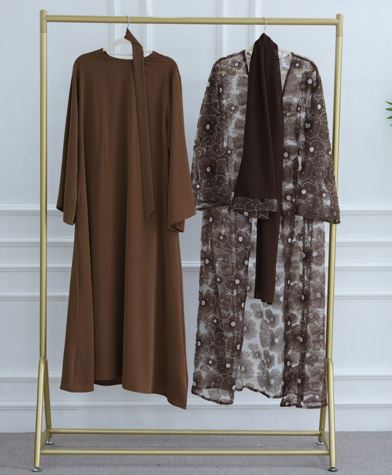 Nawra Abaya Set