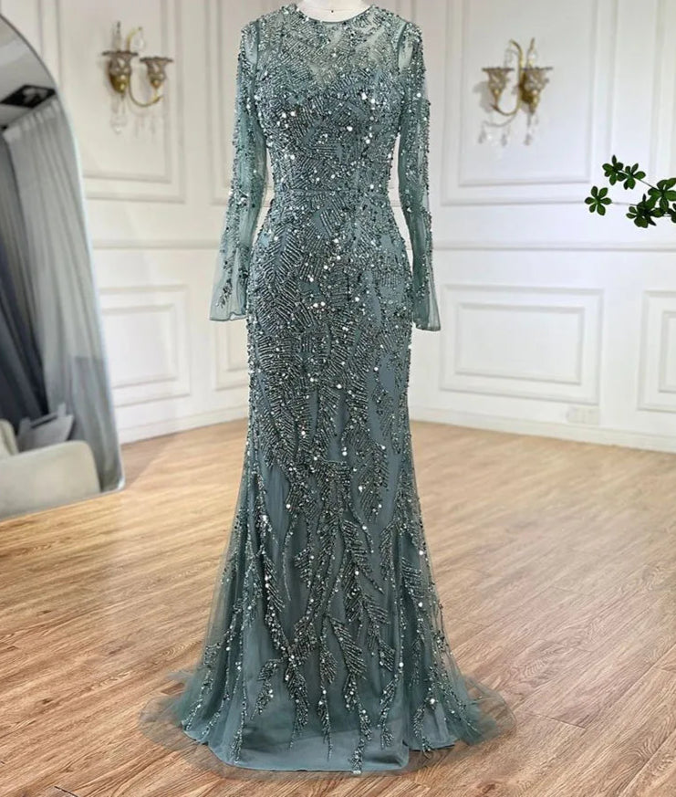 Zunara Beaded Gown