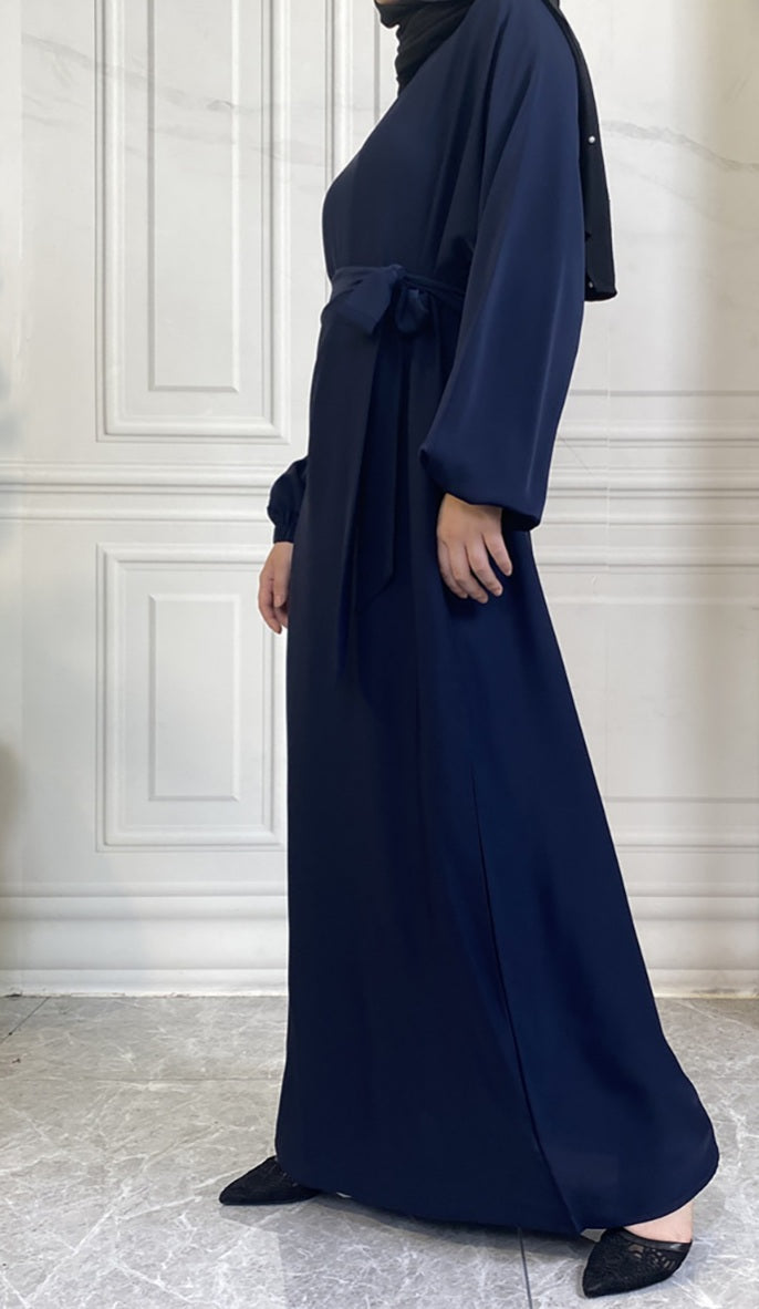 Casual abaya with pockets