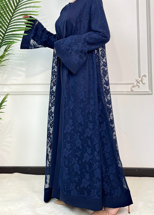 Sareen Lace Abaya Set