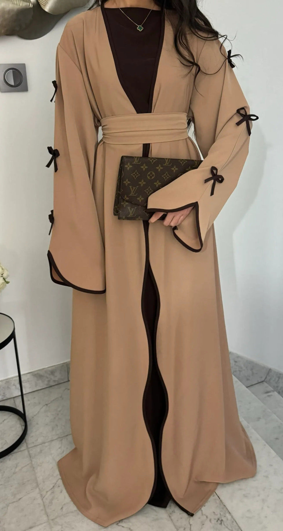 Sarin Bow Abaya Set