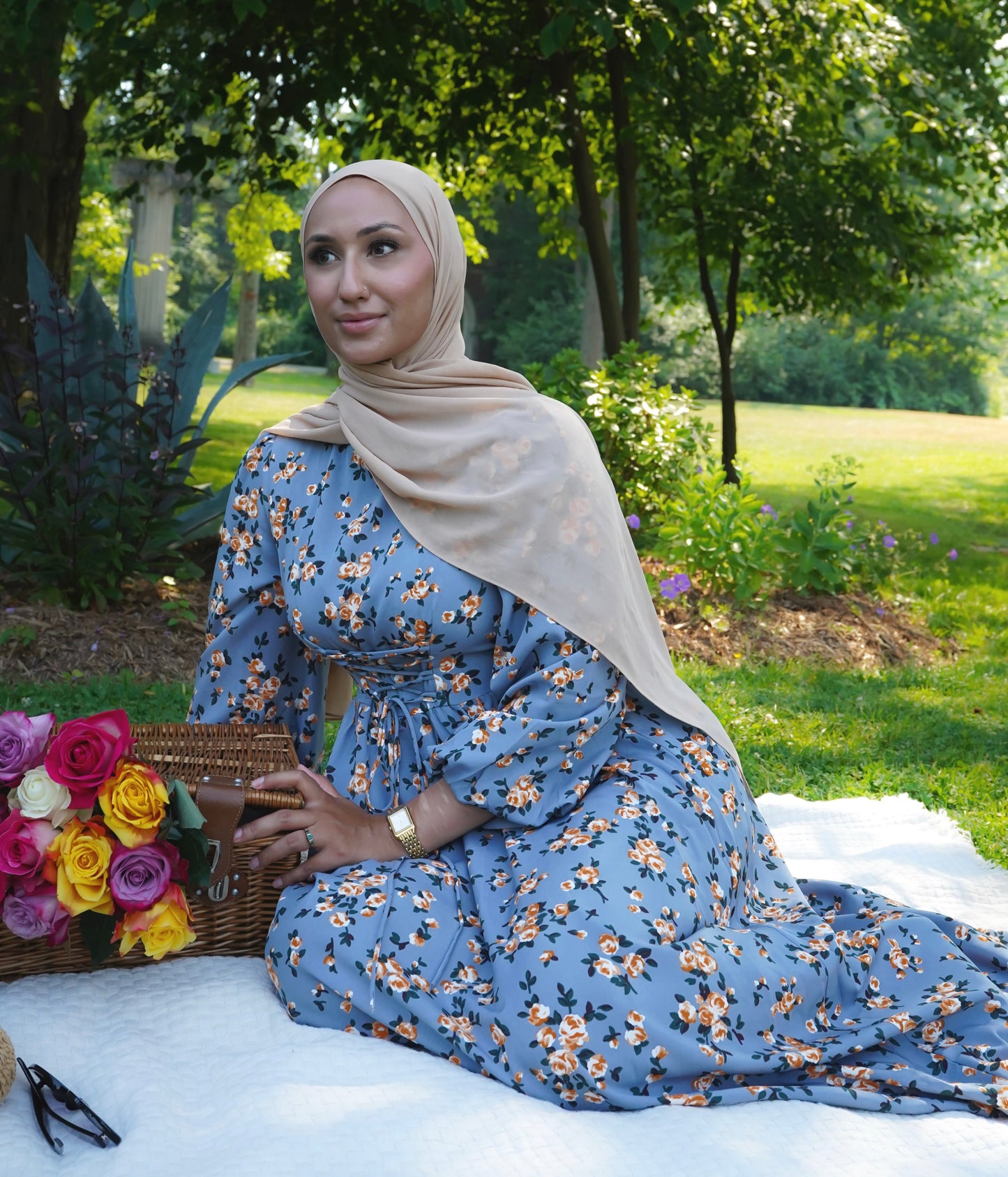 Nisha Floral Dress