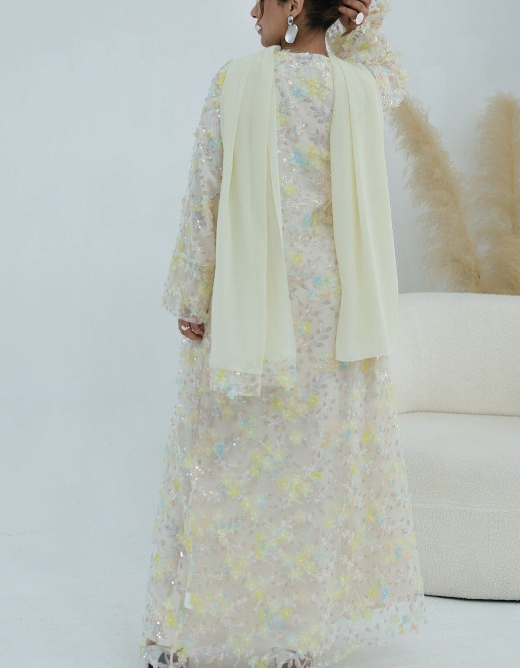 Sehra Bloom Abaya Set