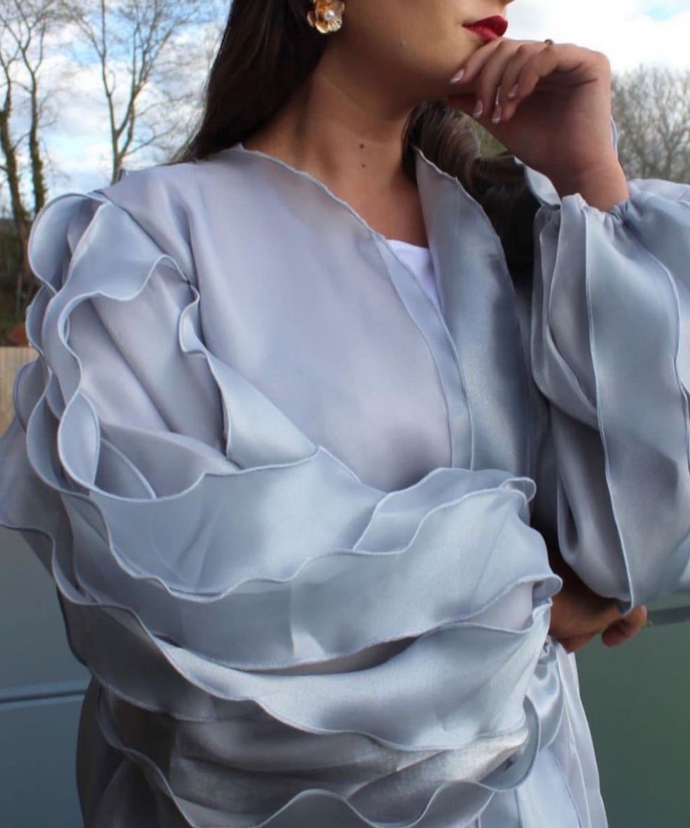 Narmin Balloon Sleeve Abaya