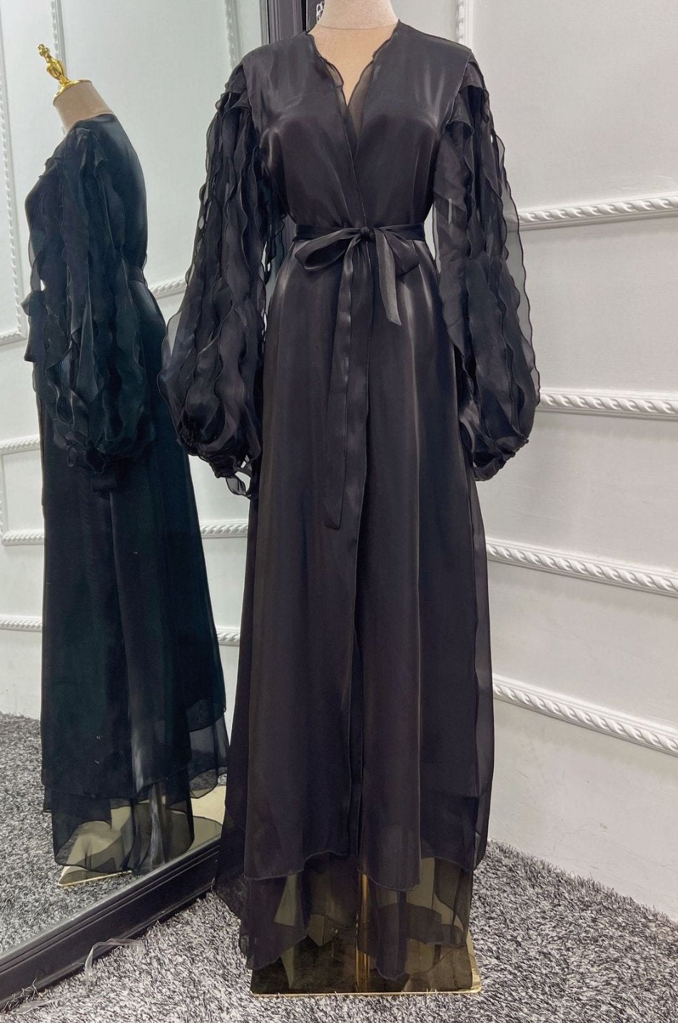 Narmin Balloon Sleeve Abaya