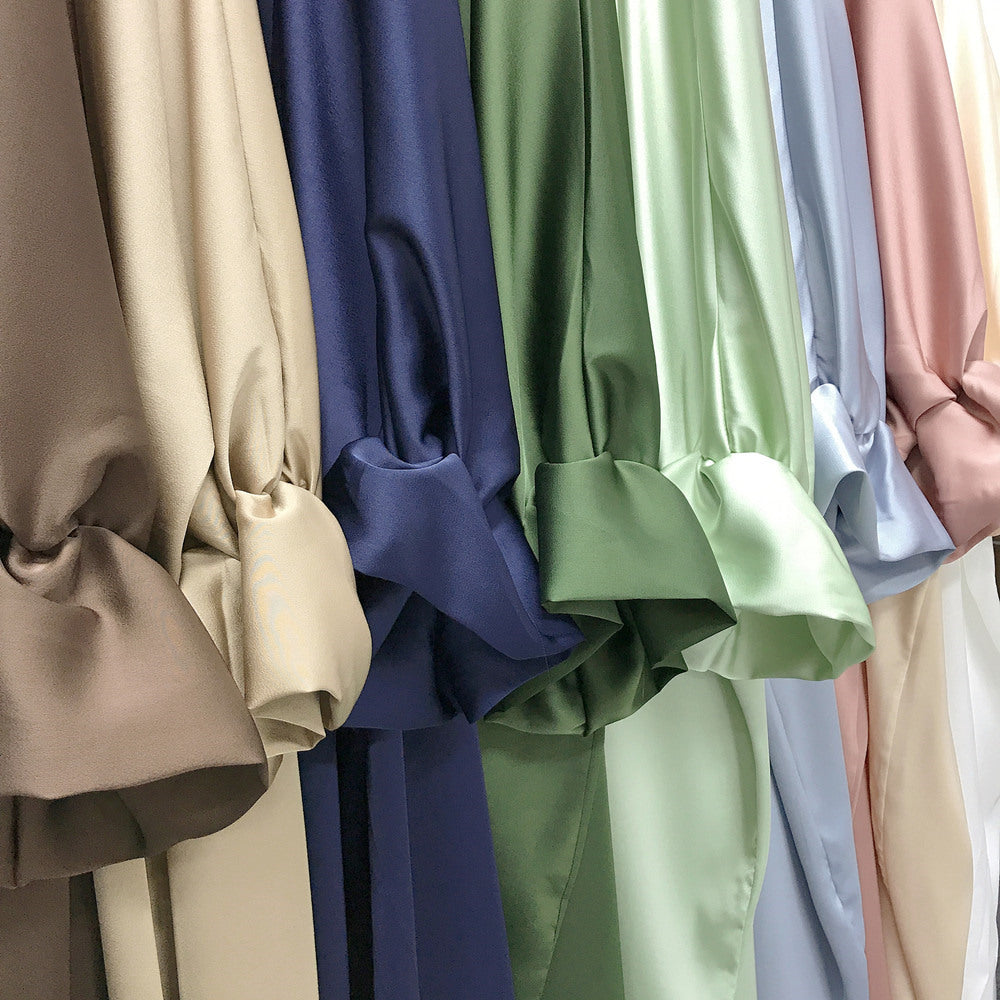 Maahwish Satin Abaya