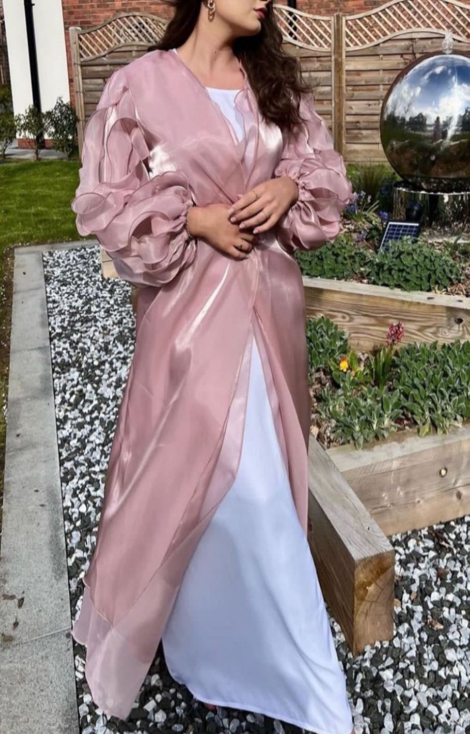 Narmin Balloon Sleeve Abaya