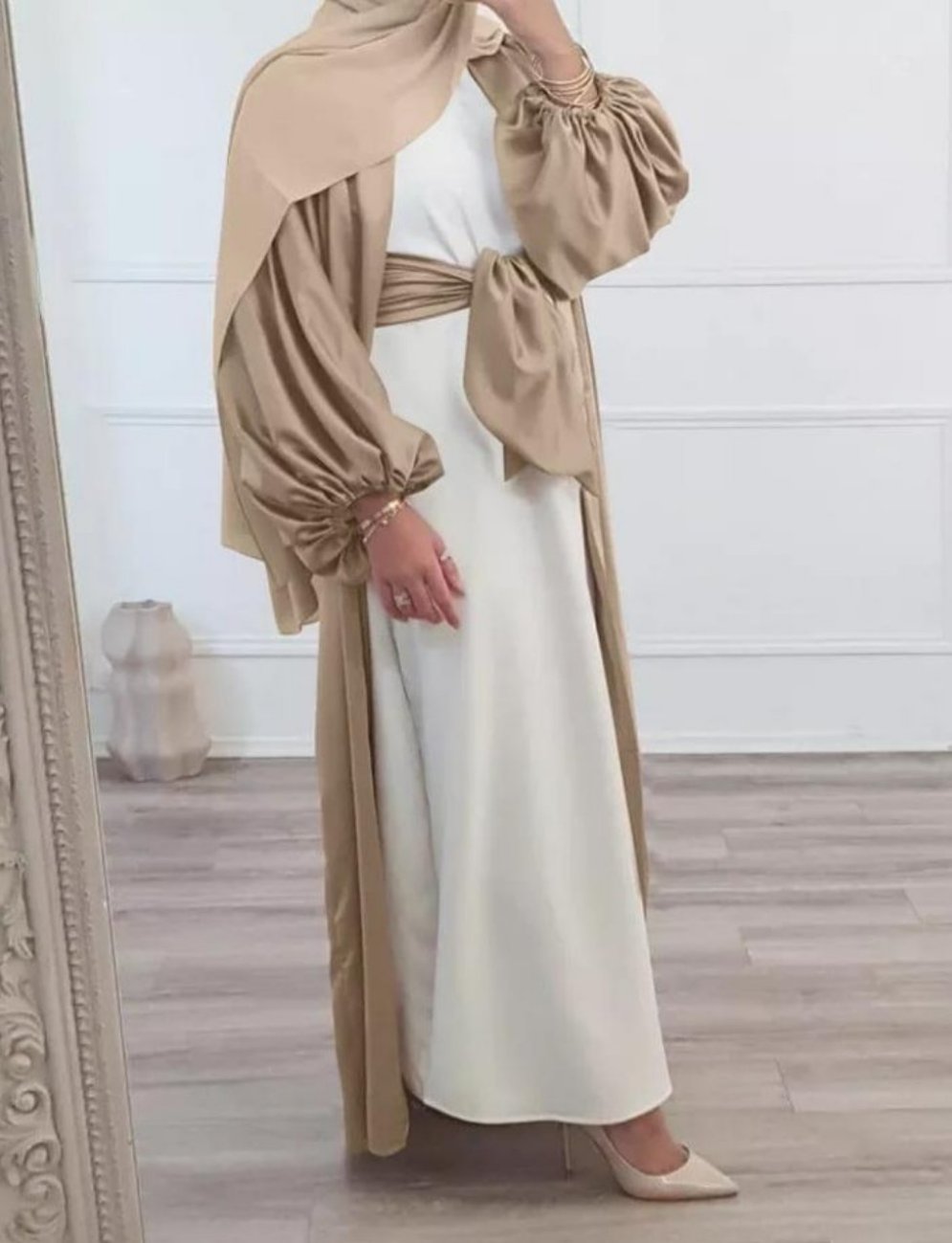 Sia Satin Abaya