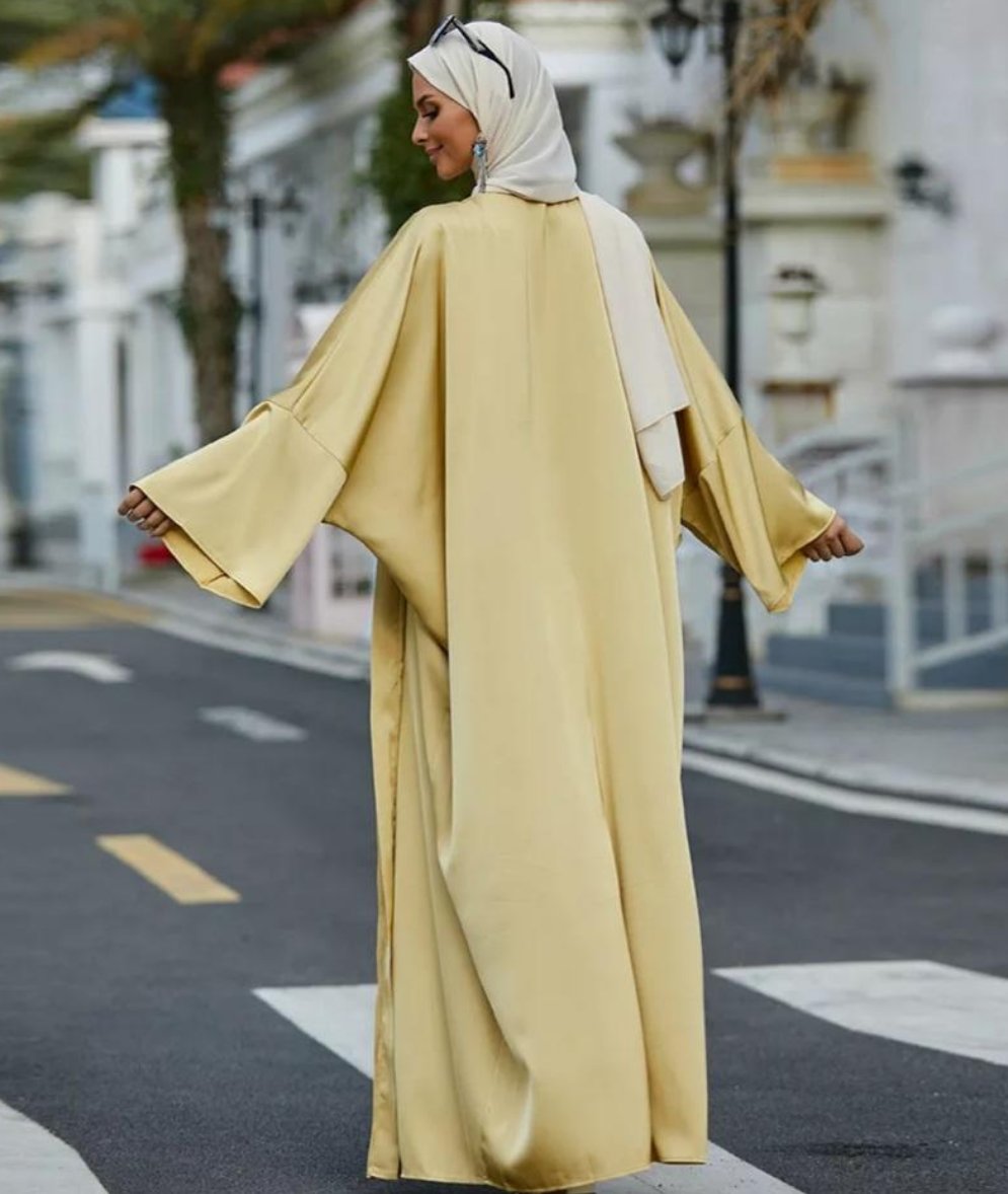 Casual Satin Kaftan