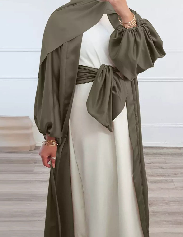 Sia Satin Abaya