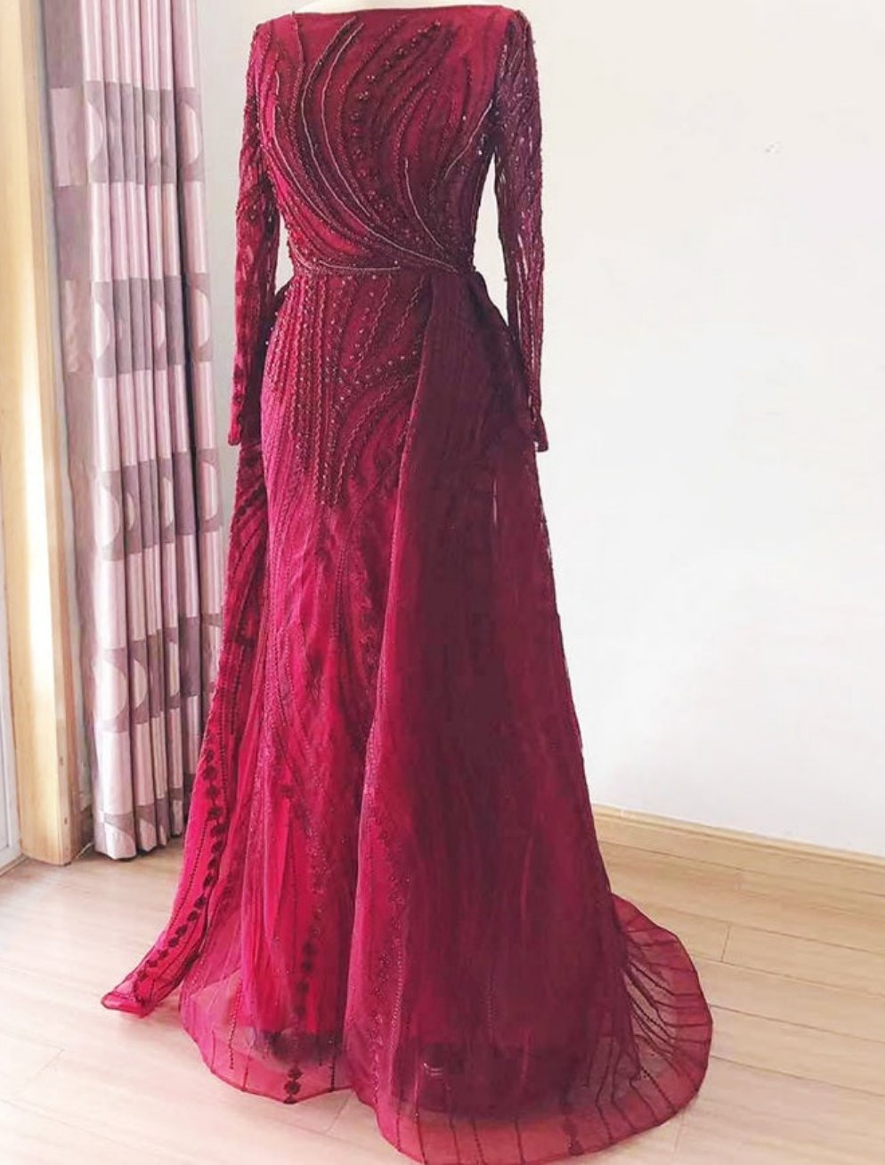 Hadya Heavy Beaded Gown