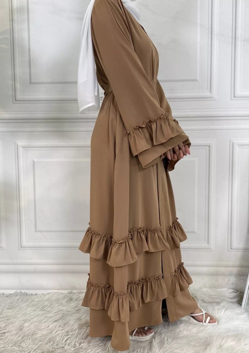 Raina Ruffle Abaya