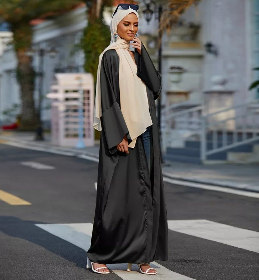 Casual Satin Kaftan