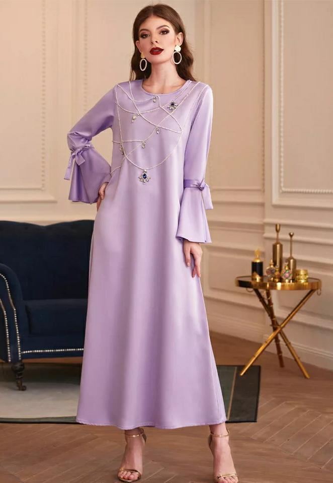 Lilly- Pearl Embellished Dress