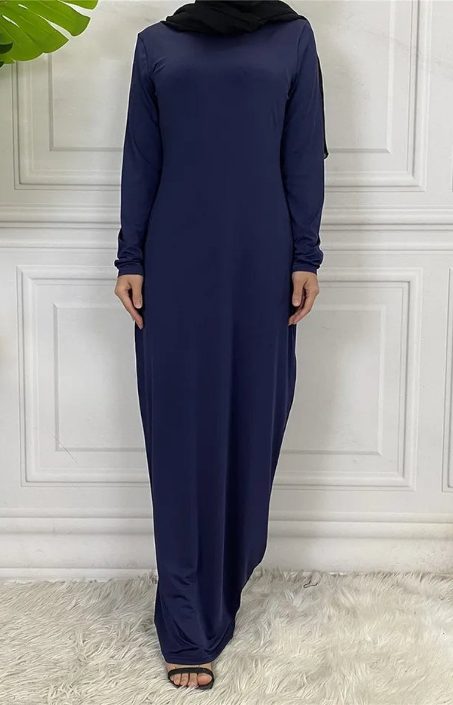 HAANI- Beaded Button Down Abaya