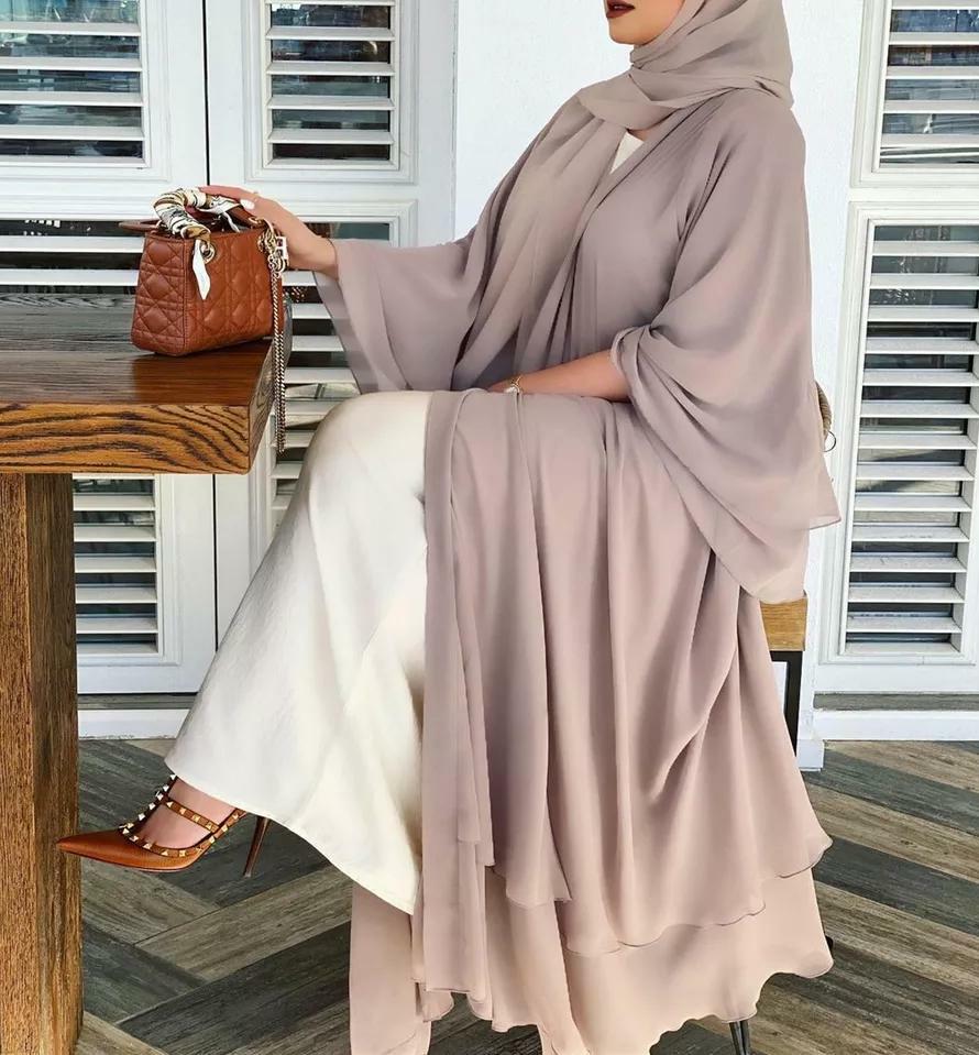 Nadira-Chiffon Abaya