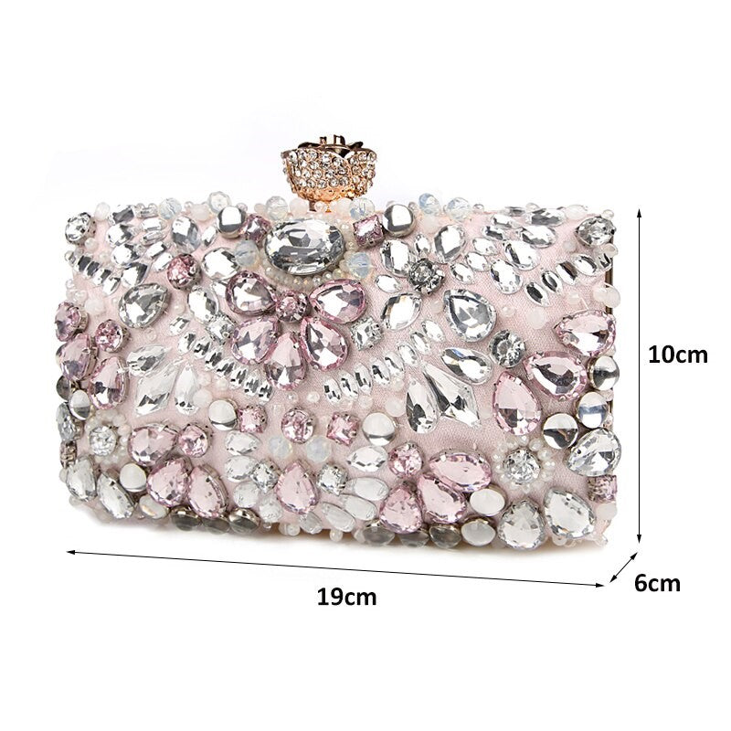 Rhinestone Evening Clutch