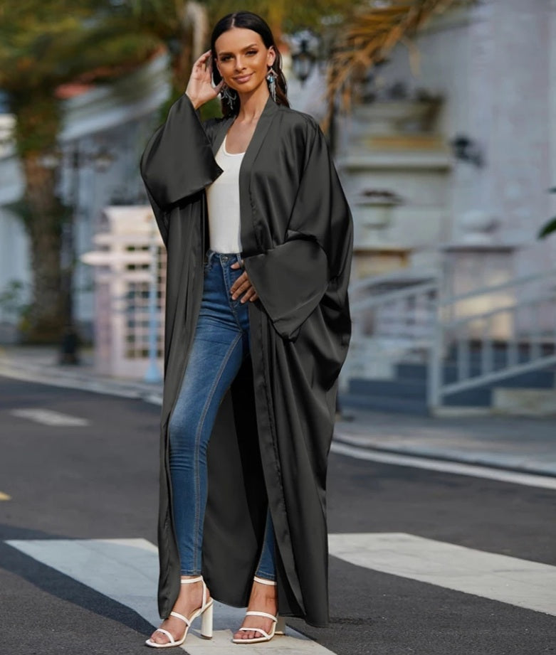 Casual Satin Kaftan