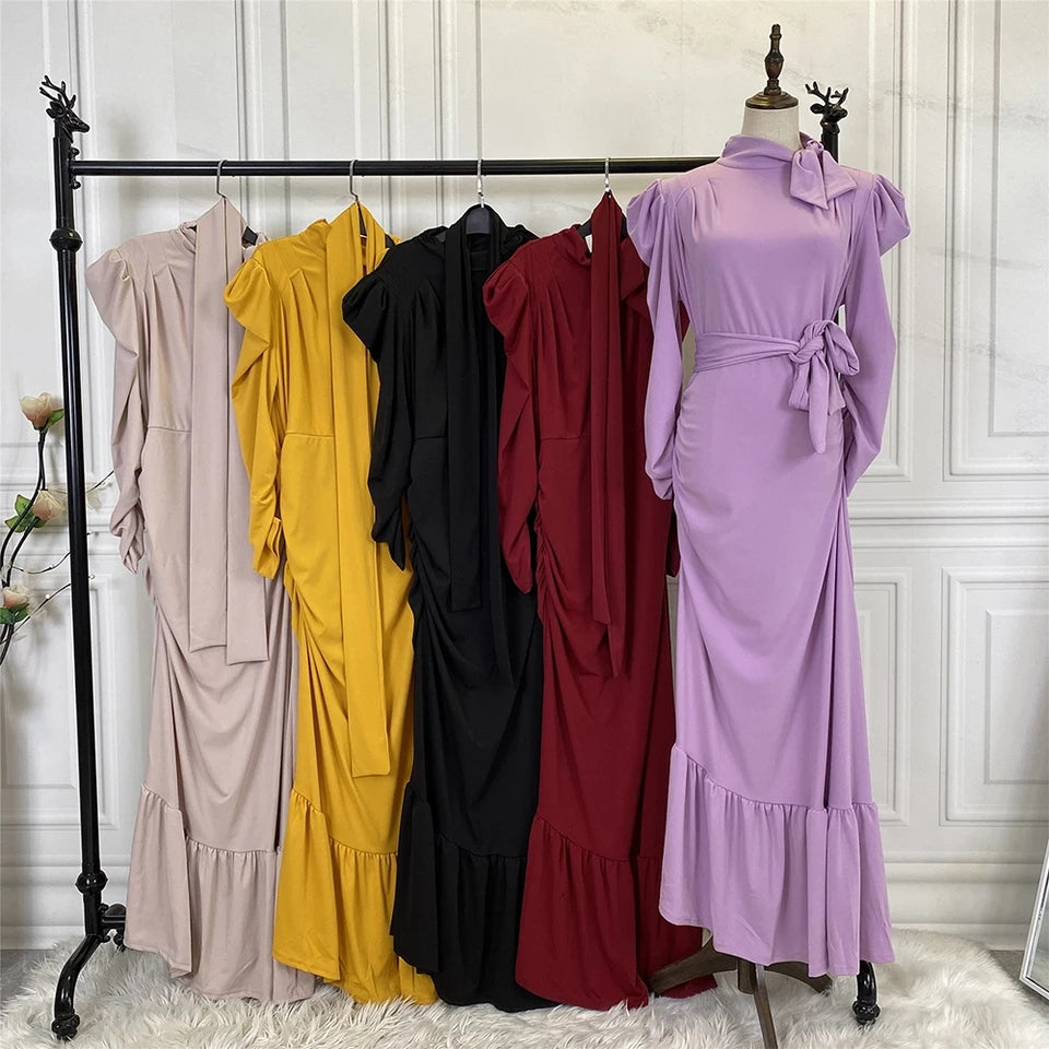 Julia Ruched Maxi Dress