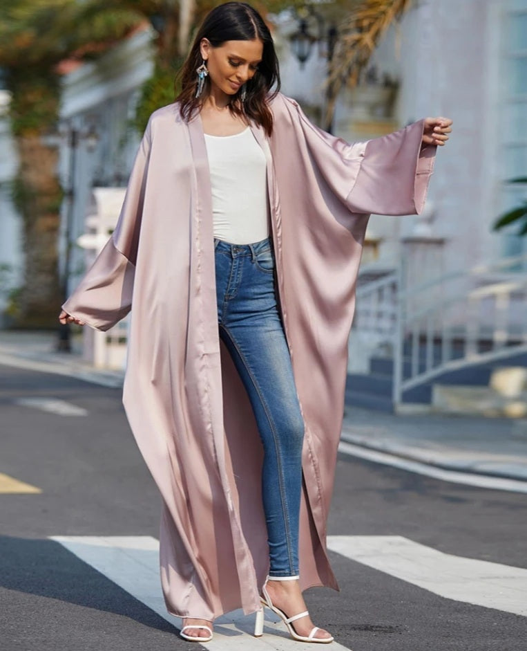 Casual Satin Kaftan