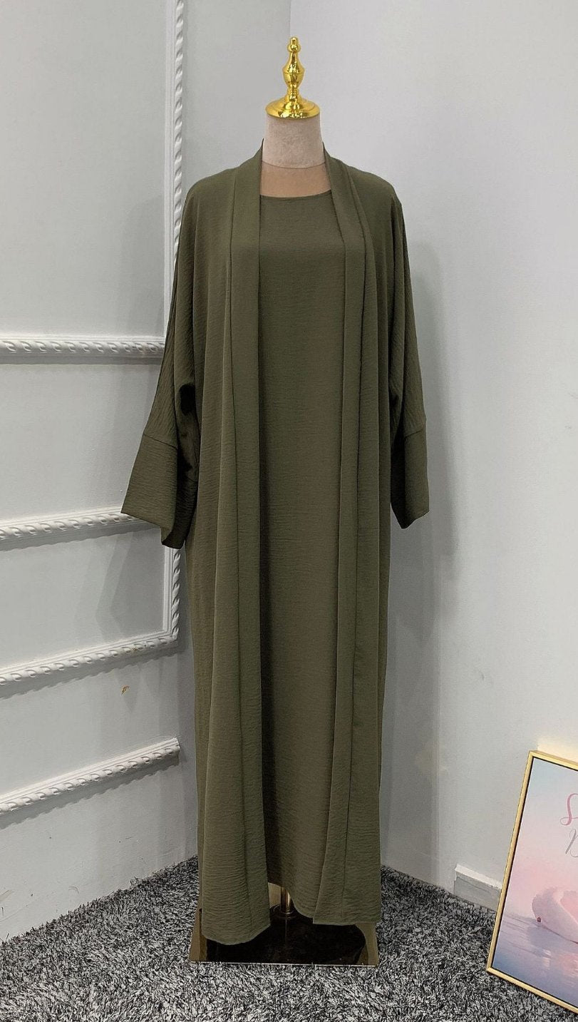 Zaaira Autumn Abaya Set