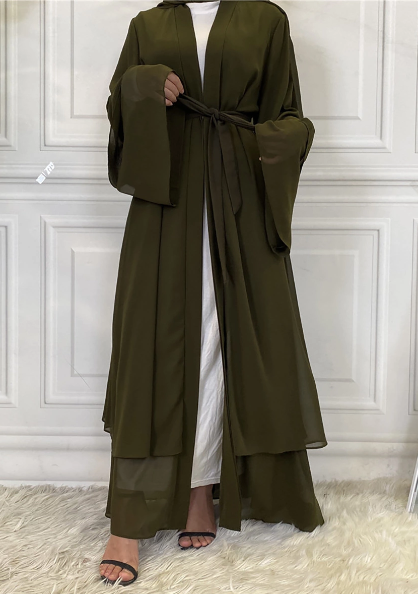 Nadira-Chiffon Abaya