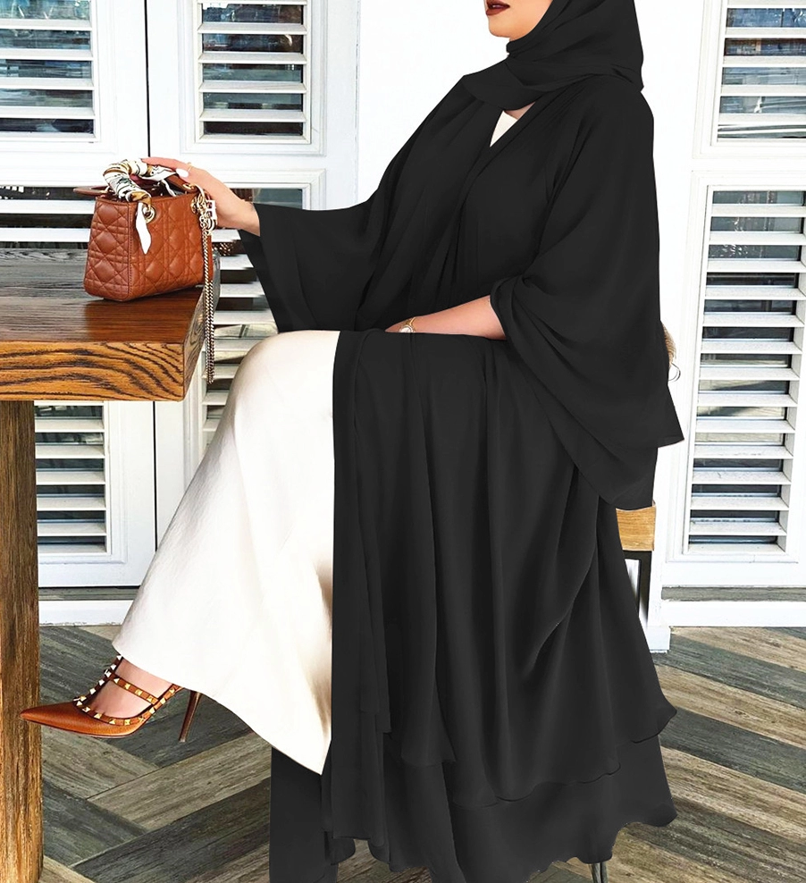 Nadira-Chiffon Abaya