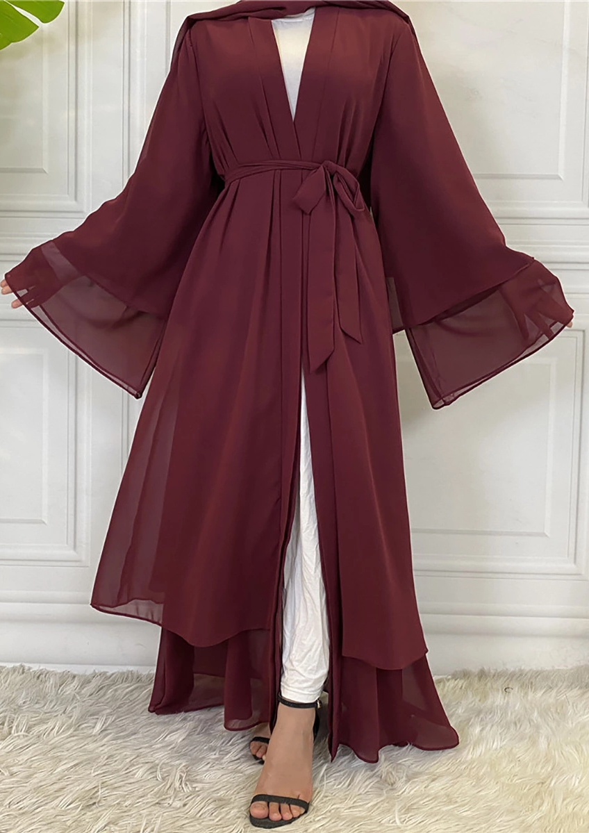 Nadira-Chiffon Abaya