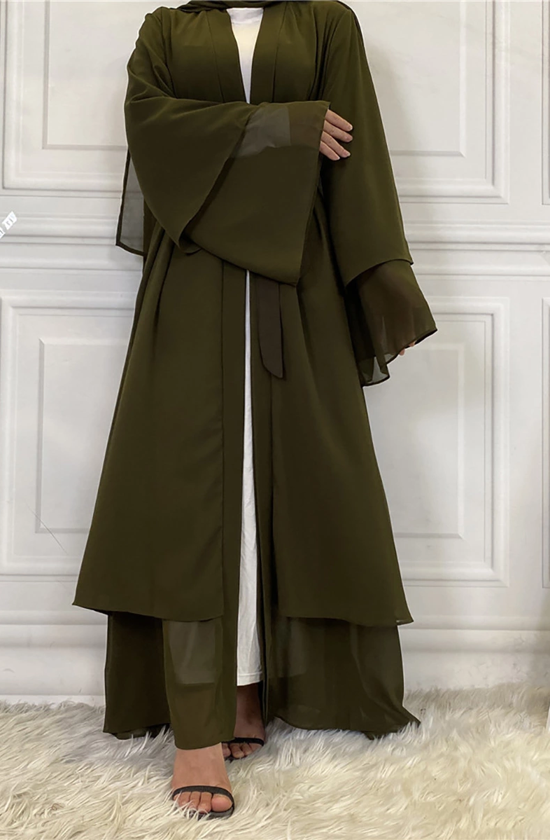 Nadira-Chiffon Abaya