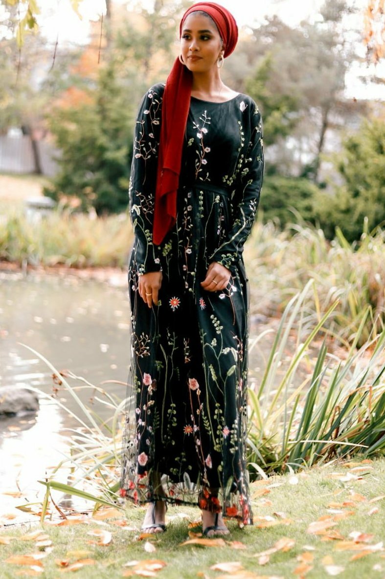 Enchanted Floral Maxi Dress