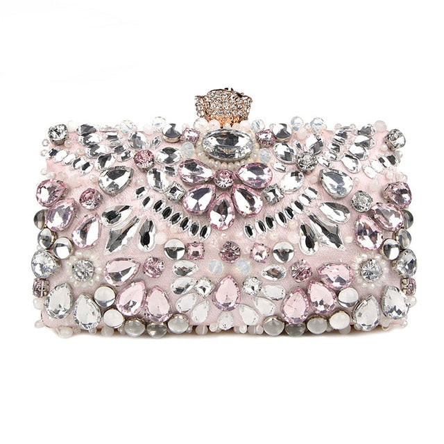 Rhinestone Evening Clutch