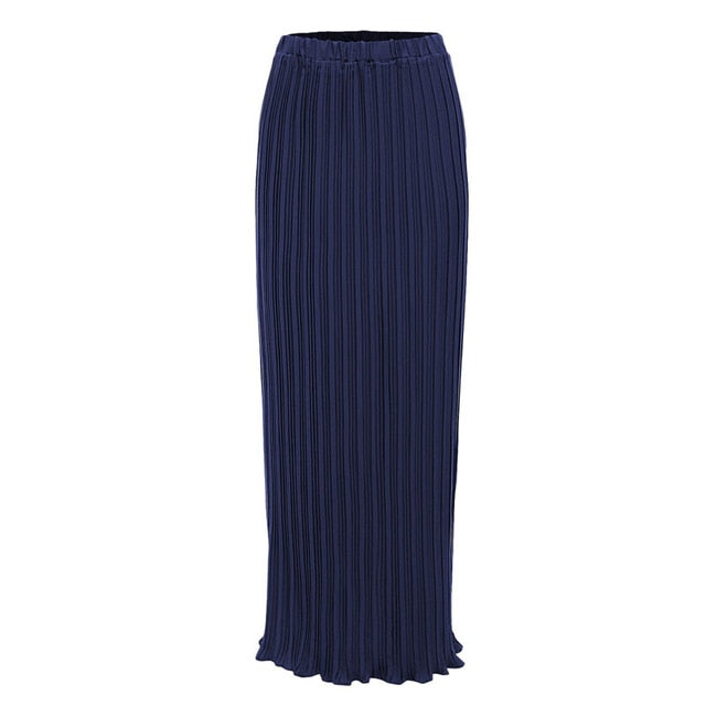 Pleated Maxi Skirt & Top