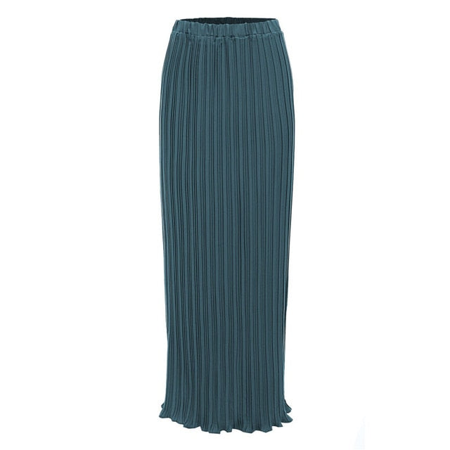 Pleated Maxi Skirt & Top