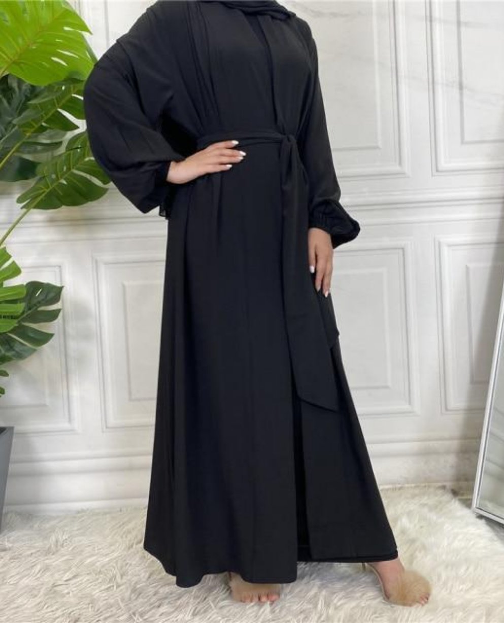 Layyah-Balloon Sleeve Abaya