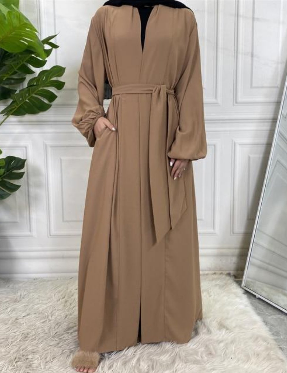 Layyah-Balloon Sleeve Abaya