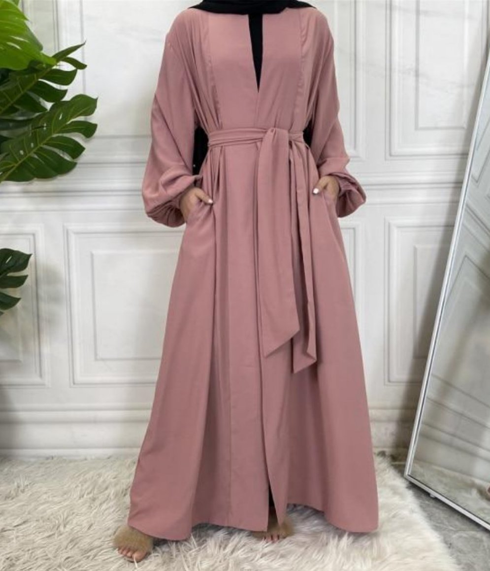 Layyah-Balloon Sleeve Abaya