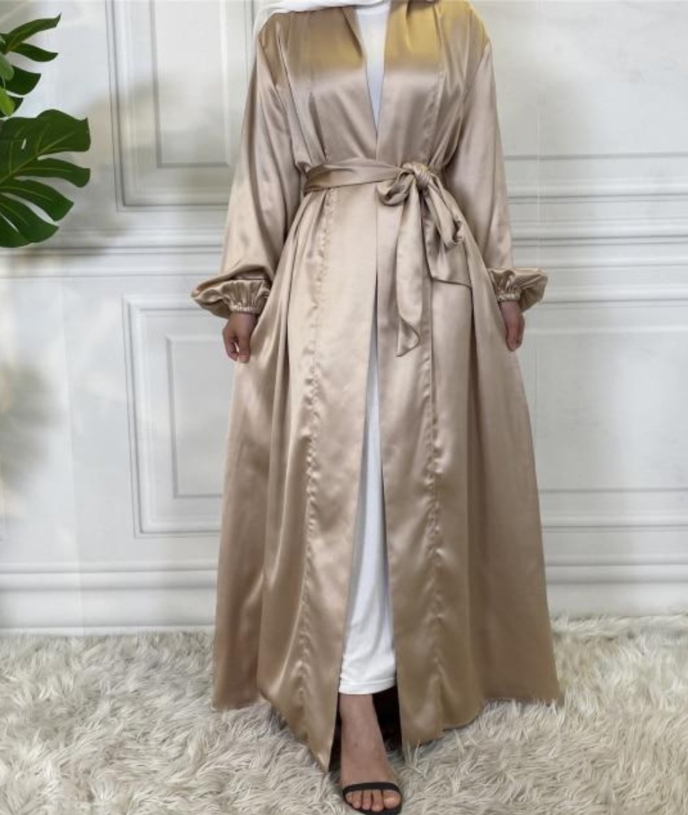 Savera Satin Abaya