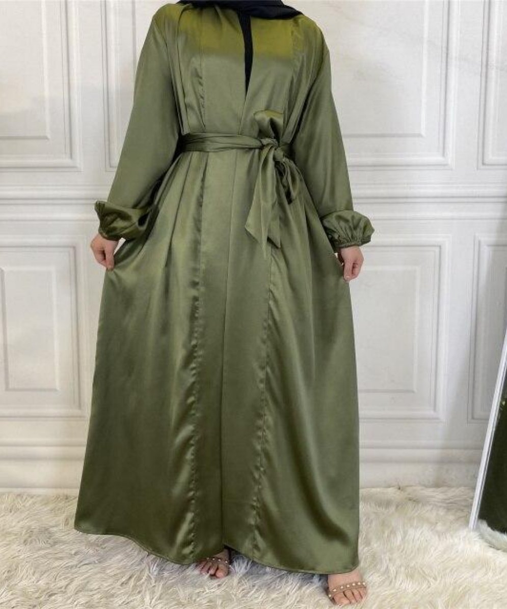 Savera Satin Abaya