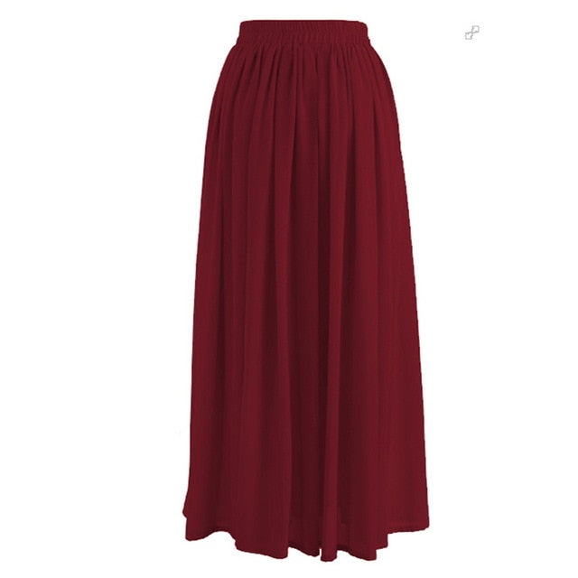 Breeze Chiffon Maxi Skirt