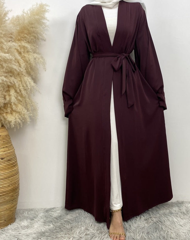 Manahil Abaya With Pockets
