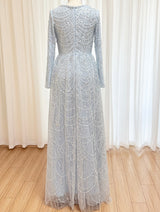 Aarya Beaded Flare Gown
