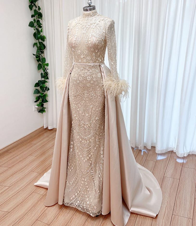 Elise Floral Sequin Gown