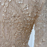 Elise Floral Sequin Gown