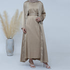 Sanya Abaya With Crystal Chain