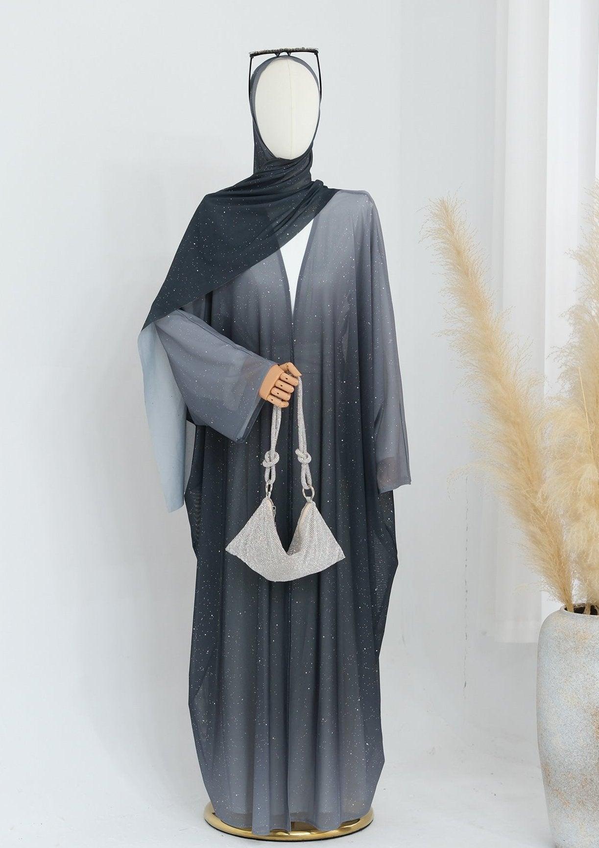 Mina Glitter Abaya & Hijab